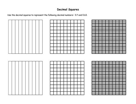 decimal squares Decimal Squares DOC DOC Decimal squares
