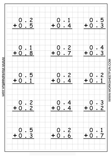 Decimal Worksheet Categories Easy Teacher Worksheets Math Worksheets Decimals - Math Worksheets Decimals