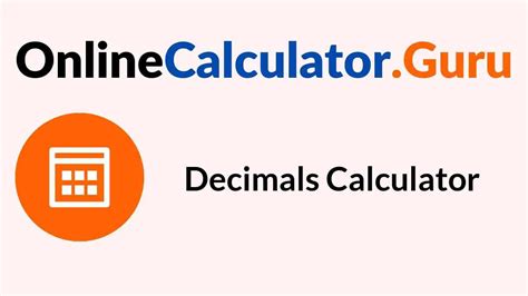 Decimals Calculator Symbolab Decimal Number Calculator - Decimal Number Calculator