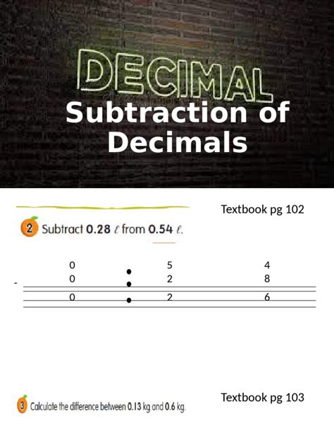 Decimals Pdf Guide Maths Centre