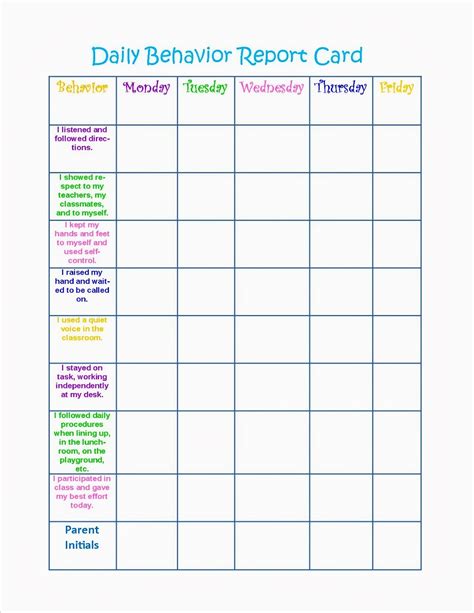 Decision Making Sheet Behavior Management Printable 2nd 5th 5th Grade Behavior Plans - 5th Grade Behavior Plans
