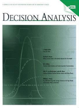 Download Decision Analysis Journal 