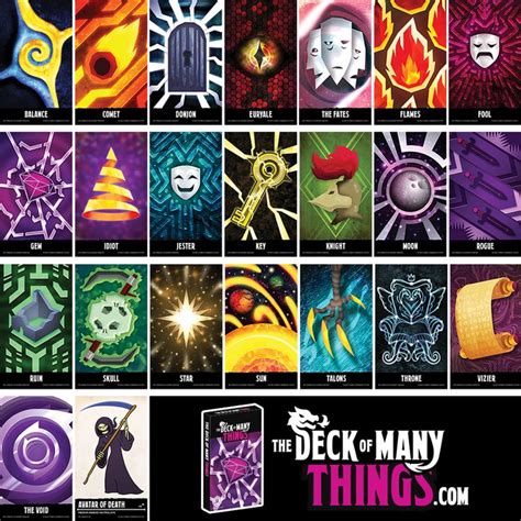 Deck Of Many Things Generator