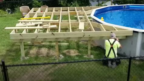 Deck Plans Around Above Ground Pool