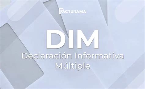Declaracion Informativa Multiple