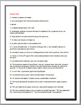 Read Online Declaration Of Independence Study Guide Answers 