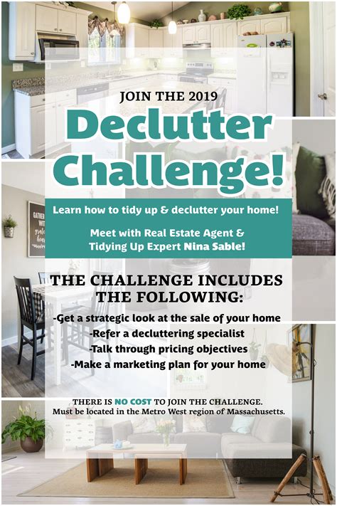 Declutter Challenge Flyer