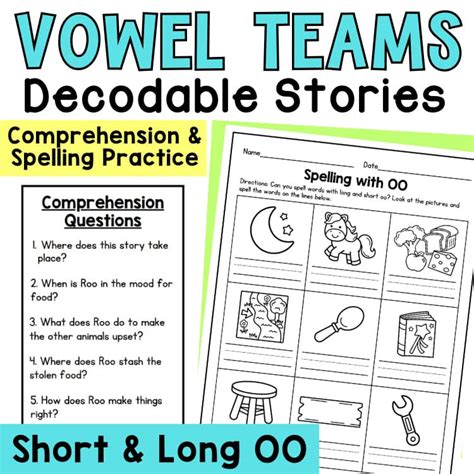 Decodable Text Passages With Oo