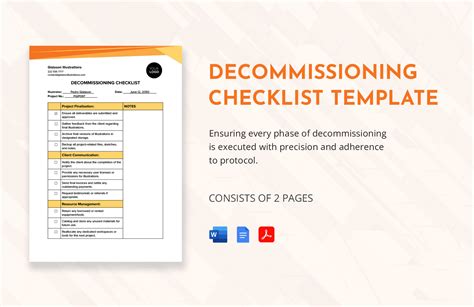 decommissioning server checklist