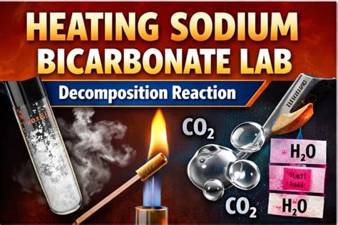 decomposition of sodium bicarbonate lab report