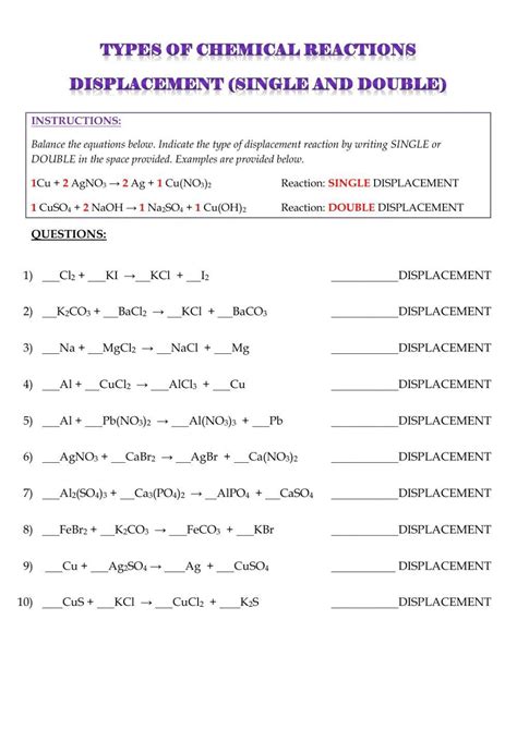 Decomposition Reactions Student Support Worksheet Rsc Education Synthesis And Decomposition Reactions Worksheet Answers - Synthesis And Decomposition Reactions Worksheet Answers