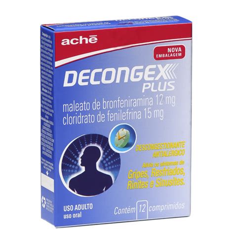 Decongex Comprimido Bula