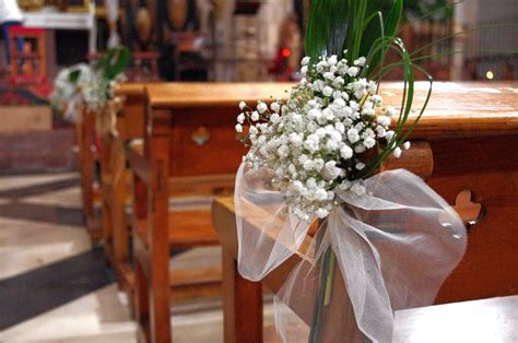 Decoración de iglesias para bodas con paniculata: ideas y consejos