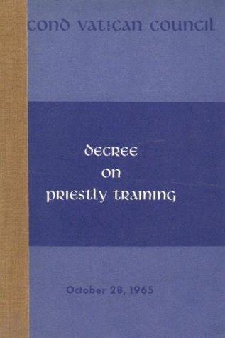 Download Decree On Priestly Training Optatam Totius 