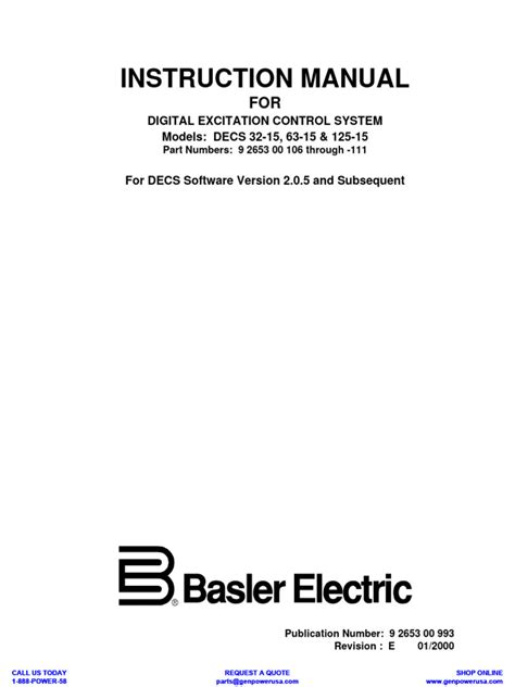 Decs 15 Manual