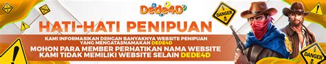DEDE4D SITUS TOGEL ONLINE TERBAIK 4D DAN Link Alternatif