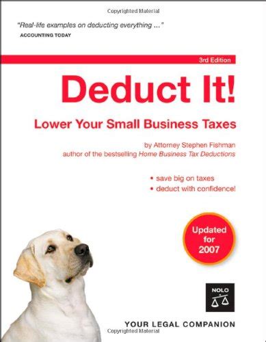 Deduct It Lower Your Small Business Taxes