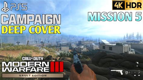 Deep Cover Walkthrough Mw3