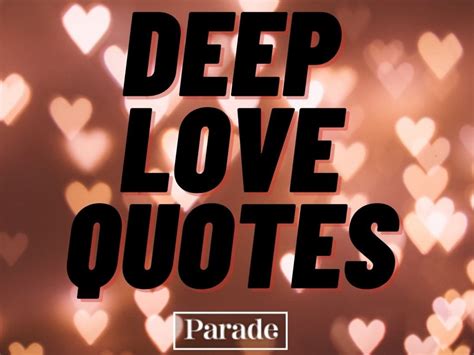 Deep Deep Love Quotes