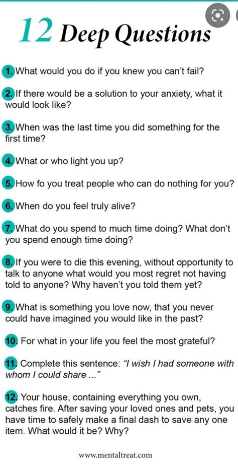 Deep Deep Questions