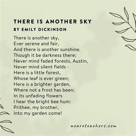 Deep Nature Poems