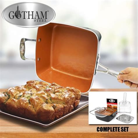 Deep Square Pan Recipes Gotham Steel