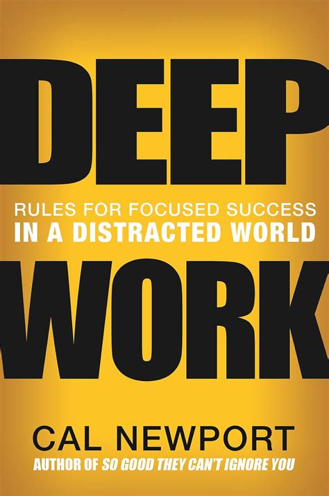 Deep Work Book Pages