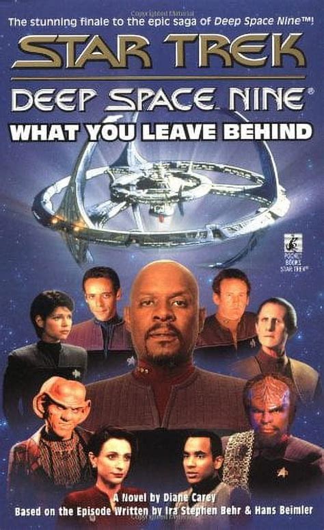 Read Deep Space Nine Final Episode Novelization What You Leave Behind Star Trek Deep Space Nine 