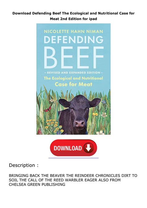 defending beef the case for sustainable meat prod