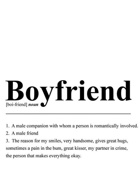 define boyfriend and girlfriend