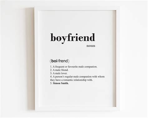define boyfriend and girlfriend