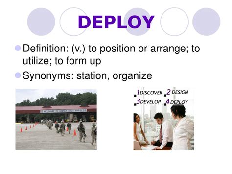 define deployed