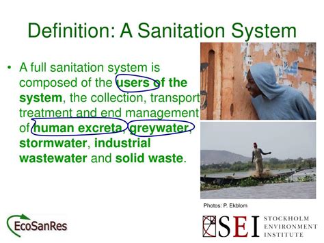 Define Environmental Sanitation