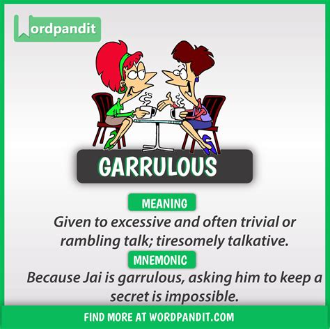 Define Garrulous