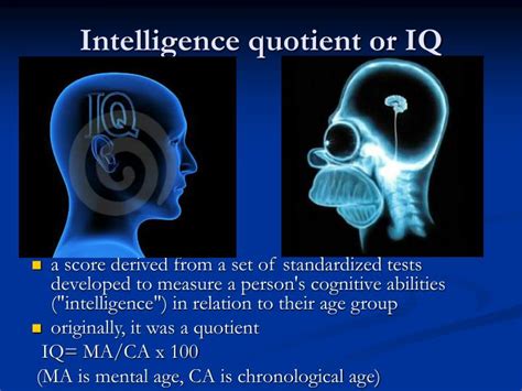 Define Intelligence Quotient