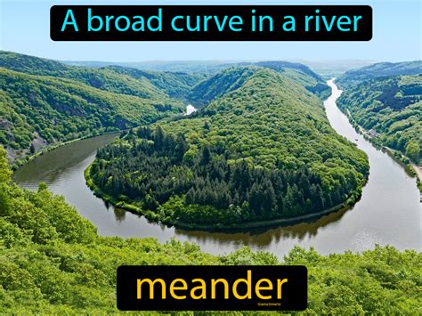 define meander meaning