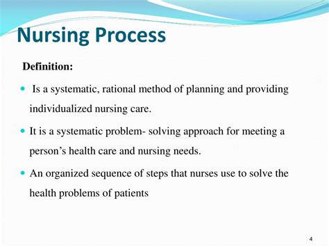 Define Nursing Process