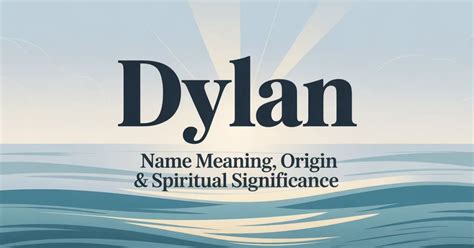 Define The Name Dylan