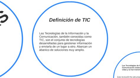 Definicion De Tic