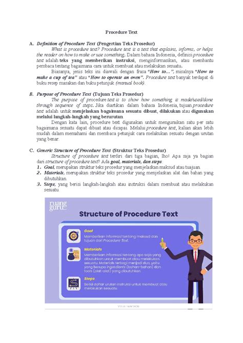 Definisi Procedure Text