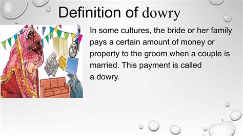 Definition For Dowry