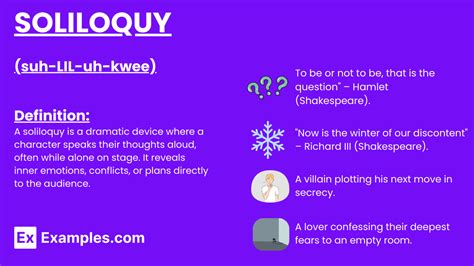 Definition For Soliloquy
