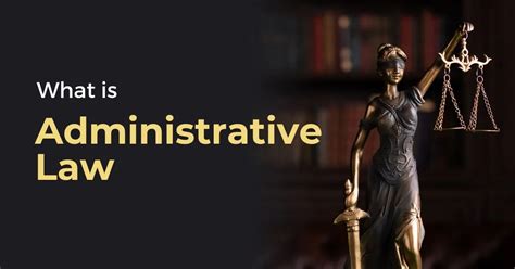 definition of administrative law