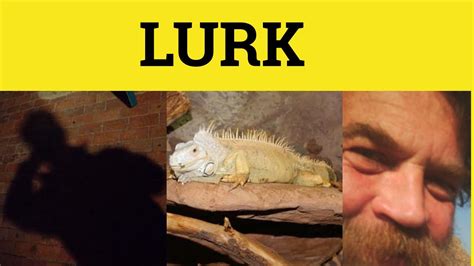 Definition Of Lurk