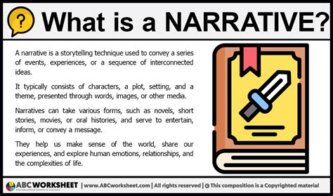 Definition Of Narrative