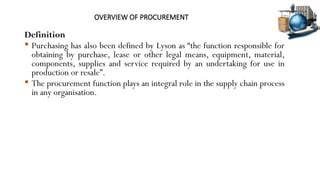 definition of purchasing by lyson