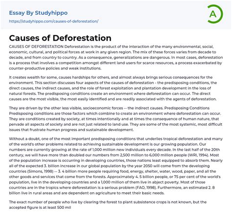 Download Deforestation Paper 