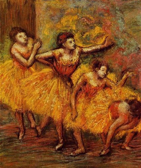 degas four dancers analysis
