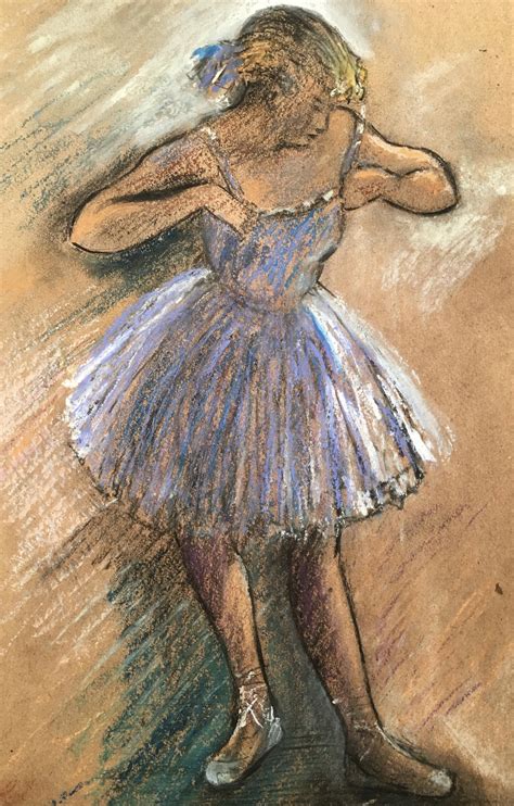 degas pastel drawings dancers