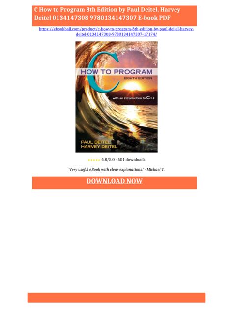 Deitel How To Program 8th Edition